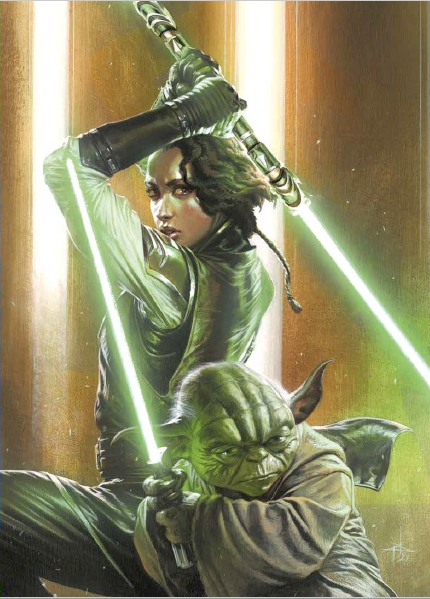 Star Wars Insider #211 Gabrielle Dell&#39;Otto Virgin Variant Yoda (07/27/2022)