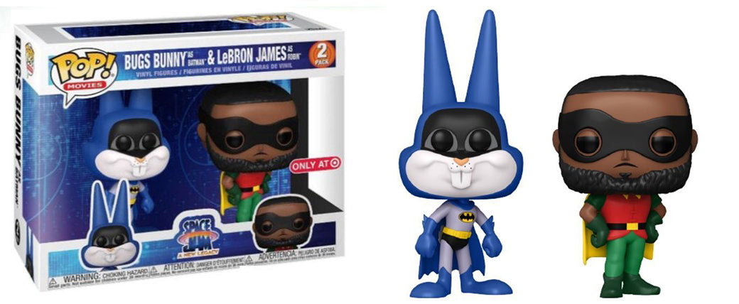 Bugs Bunny as Batman &amp; LeBron James as Robin (Space Jam 2-pk - Target Exclusive