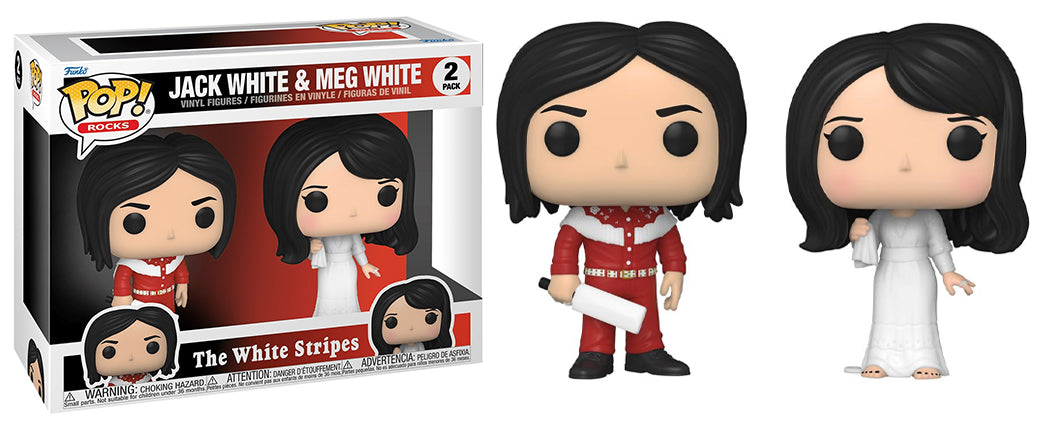 Jack White &amp; Meg White (The White Stripes) 2-pk