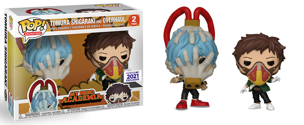 Tomura Shigaraki &amp; Overhaul (My Hero Academia) 2-pk - 2021 FUNimation Exclusive