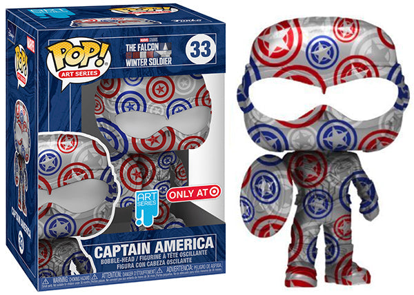 Captain America (Falcon &amp; Winter Soldier, Artist Series, No Stack) 33 - Target Exclusive