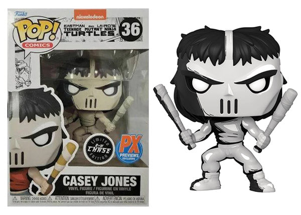 Casey Jones (Black &amp; White, Comics, Teenage Mutant Ninja Turtles) 36 - Previews Exclusive **Chase**
