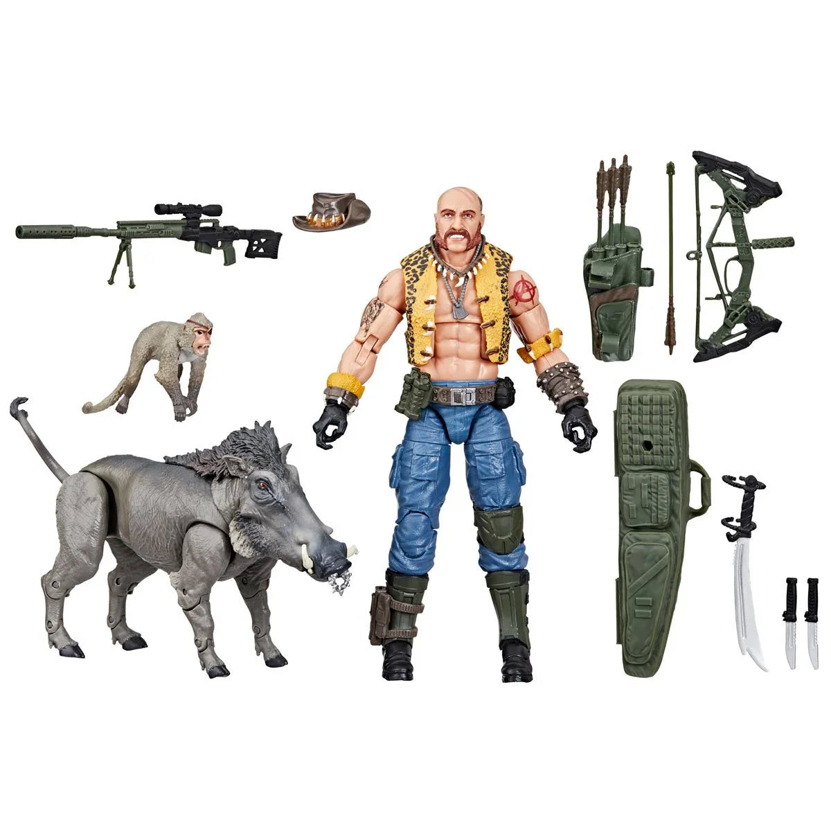G.I. Joe Classified Series Dreadnok Gnawgahyde and pets Porkbelly &amp; Yobbo 6-Inch Action Figure