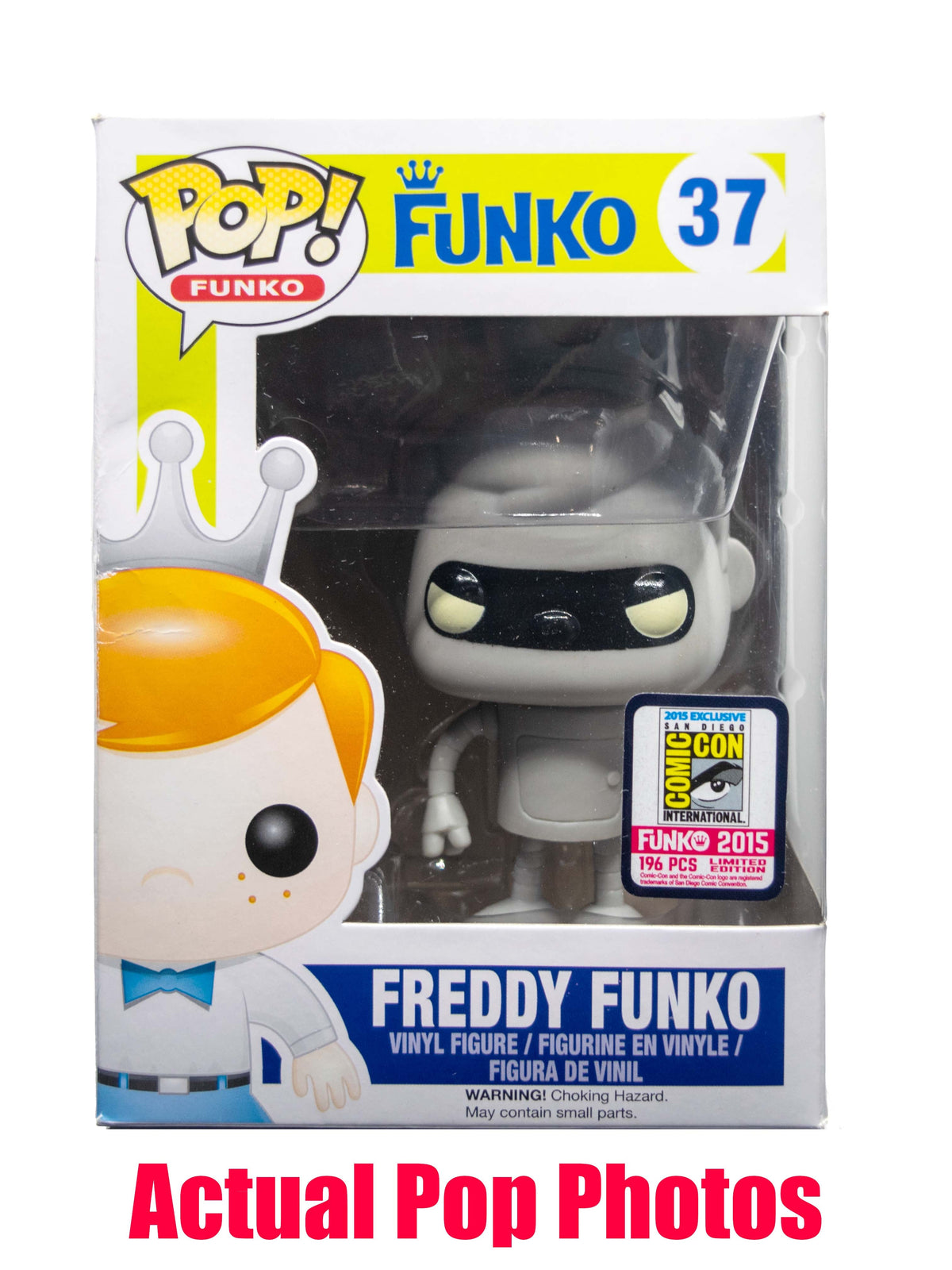 Freddy Funko Bender 37 - 2015 SDCC Exclusive/196 Made [light damage]
