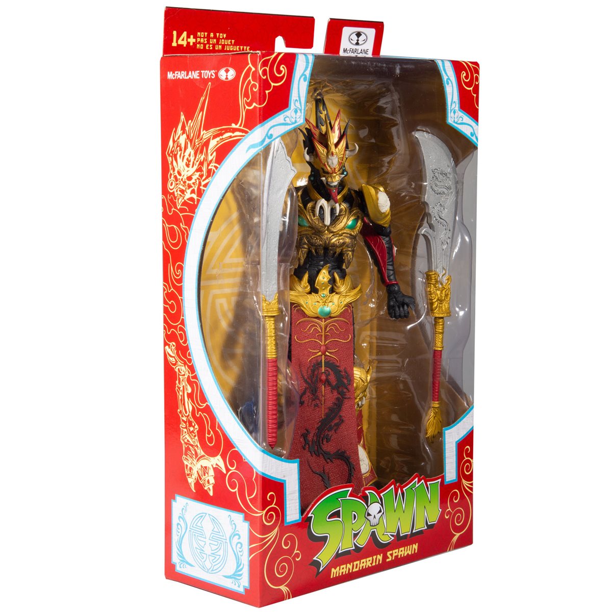 Mandarin Spawn Red Outfit 7-Inch Action Figure