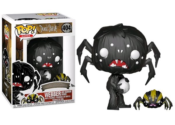 Webber &amp; Warrior Spider (w/ Unredeemed Code, Don&#39;t Starve) 404