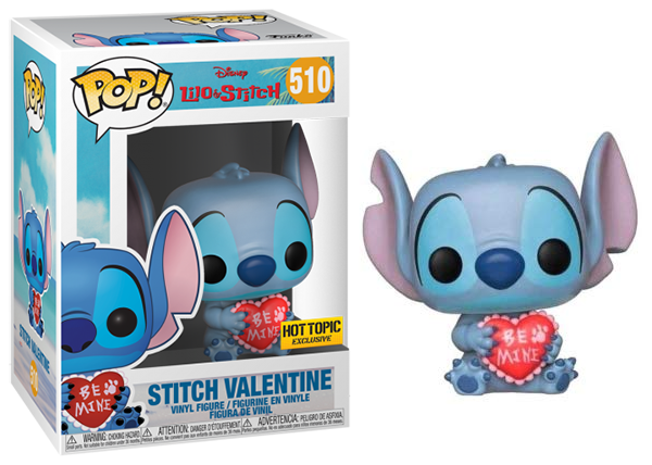 Stitch Valentine (Lilo &amp; Stitch) 510 - Hot Topic Exclusive **Missing Sticker**
