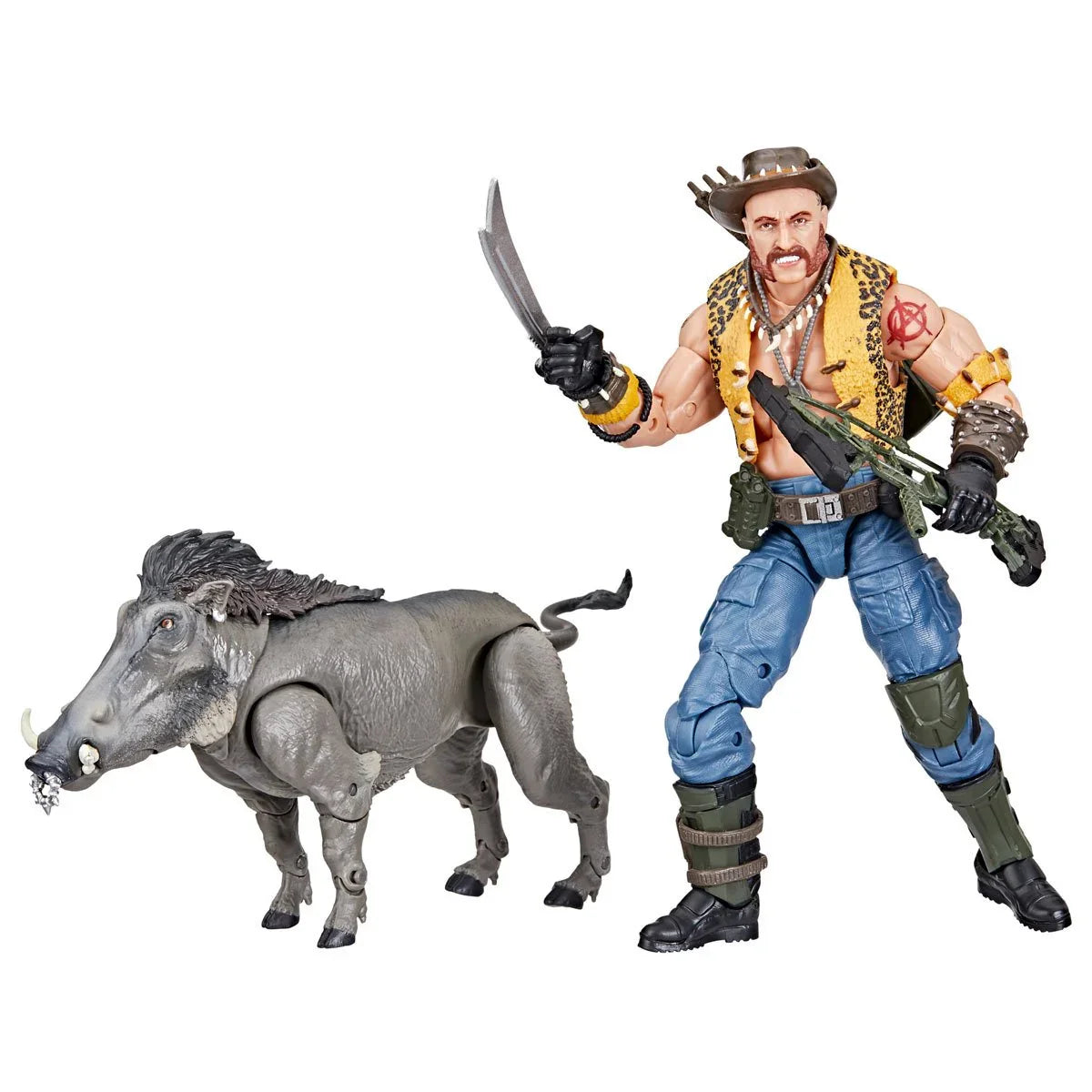 G.I. Joe Classified Series Dreadnok Gnawgahyde and pets Porkbelly &amp; Yobbo 6-Inch Action Figure