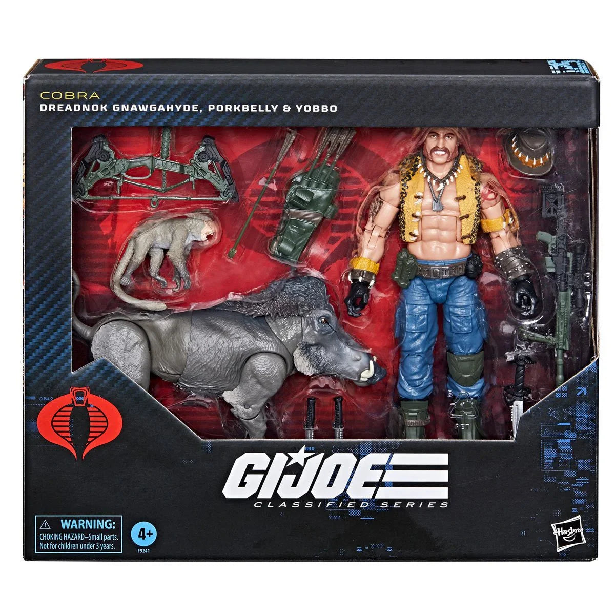 G.I. Joe Classified Series Dreadnok Gnawgahyde and pets Porkbelly &amp; Yobbo 6-Inch Action Figure