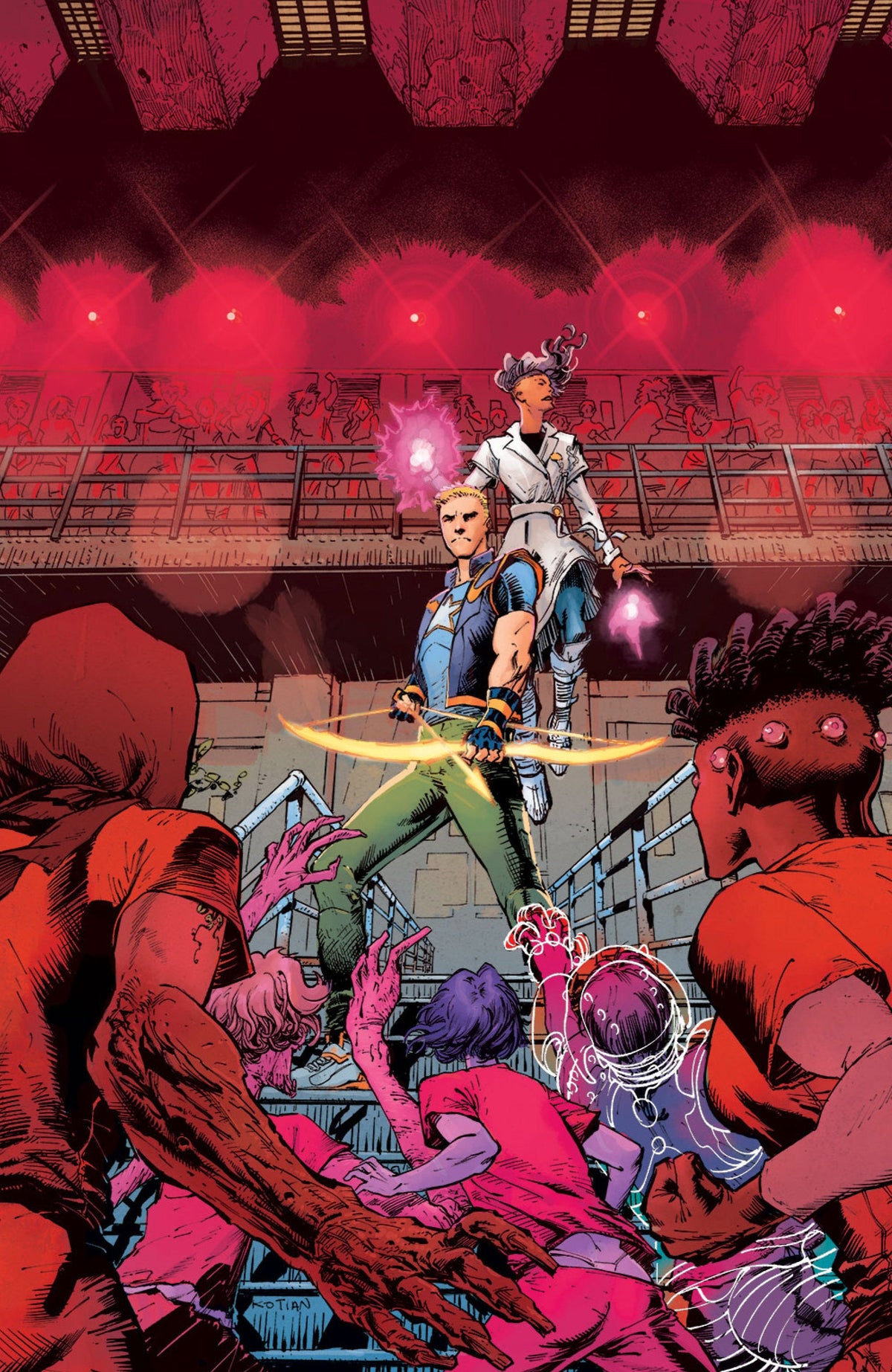 Valiant Beyond: All New Harbinger #5 No se detiene #2 Variante D (Kotian arte completo)