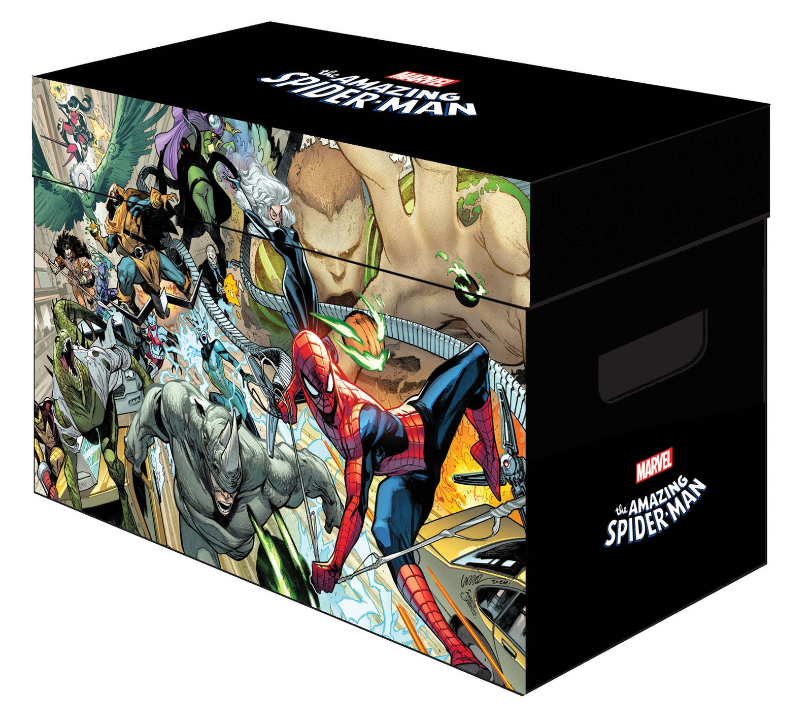 Caja de cómics gráficos de Marvel: El asombroso Hombre Araña
