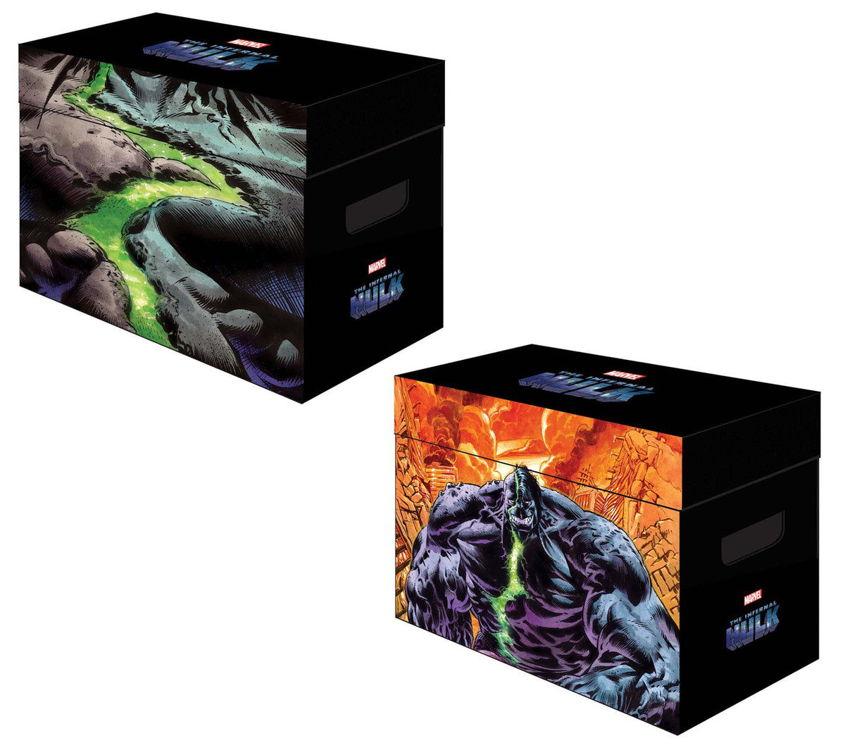 Caja de Cómic Gráfico de Marvel: Hulk Infernal [Paquetes de 5]