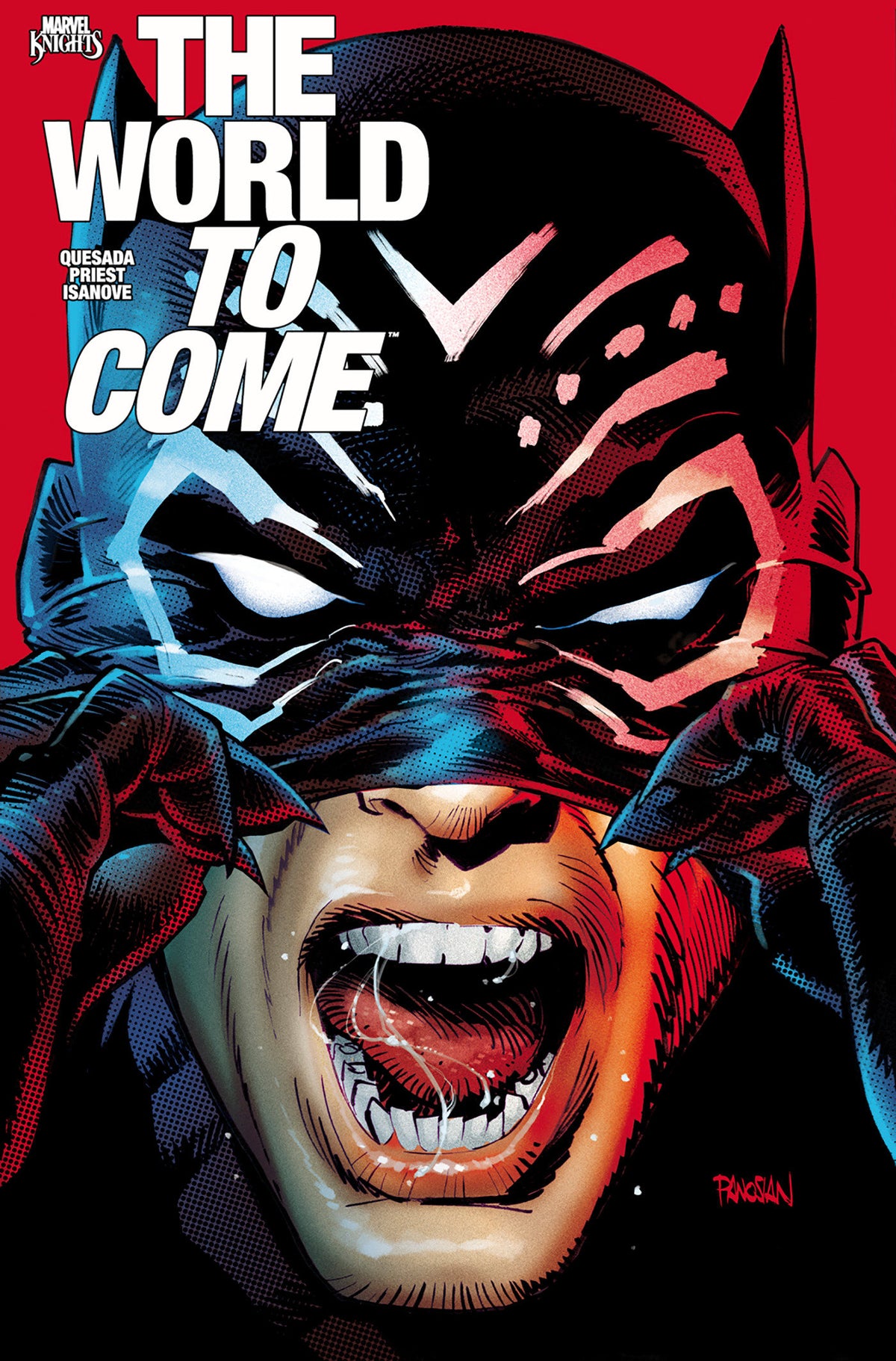Marvel Knights: El mundo venidero n.º 1, Dan Panosian, segunda variante de impresión