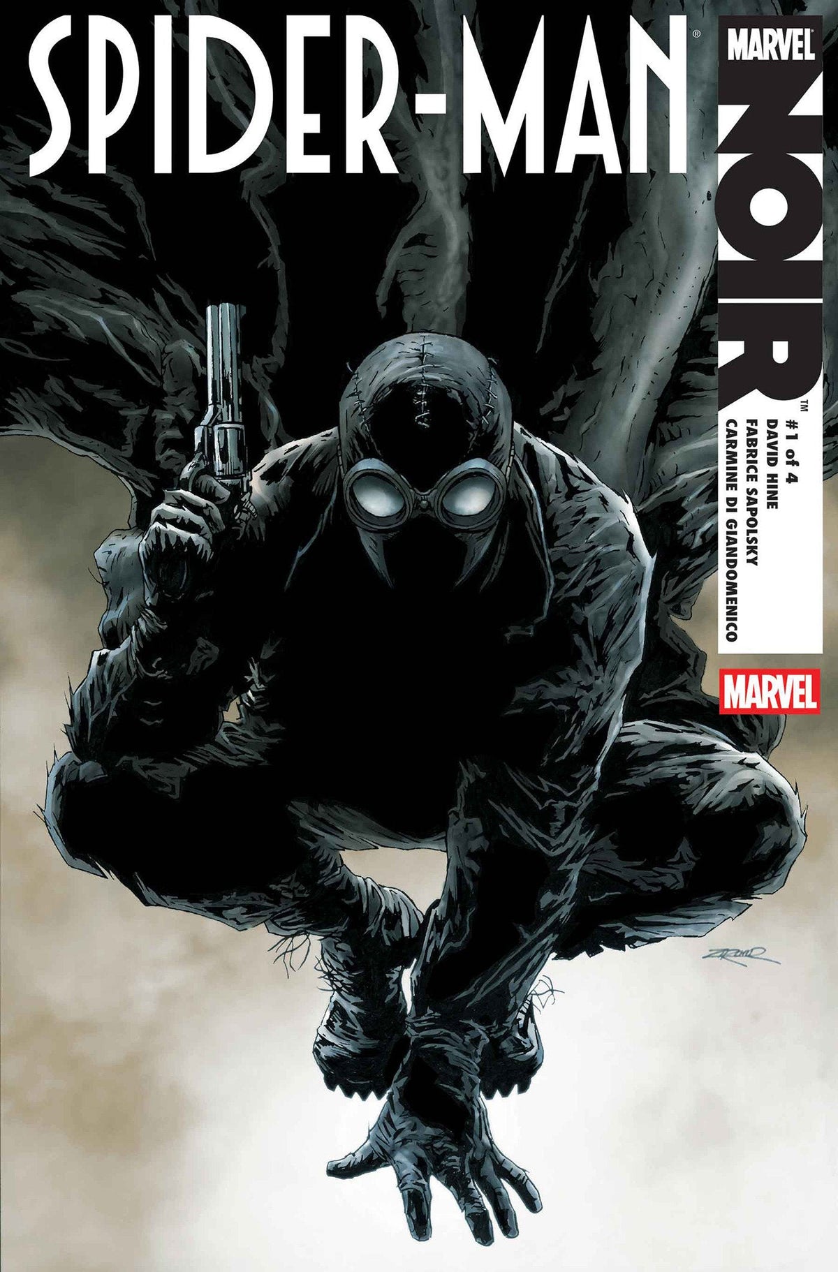Póster de la Edición Facsímil de Spider-Man: Noir #1