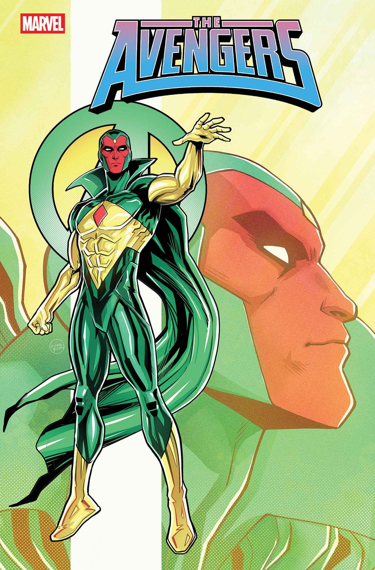 Avengers #30 Luciano Vecchio Vision Variant