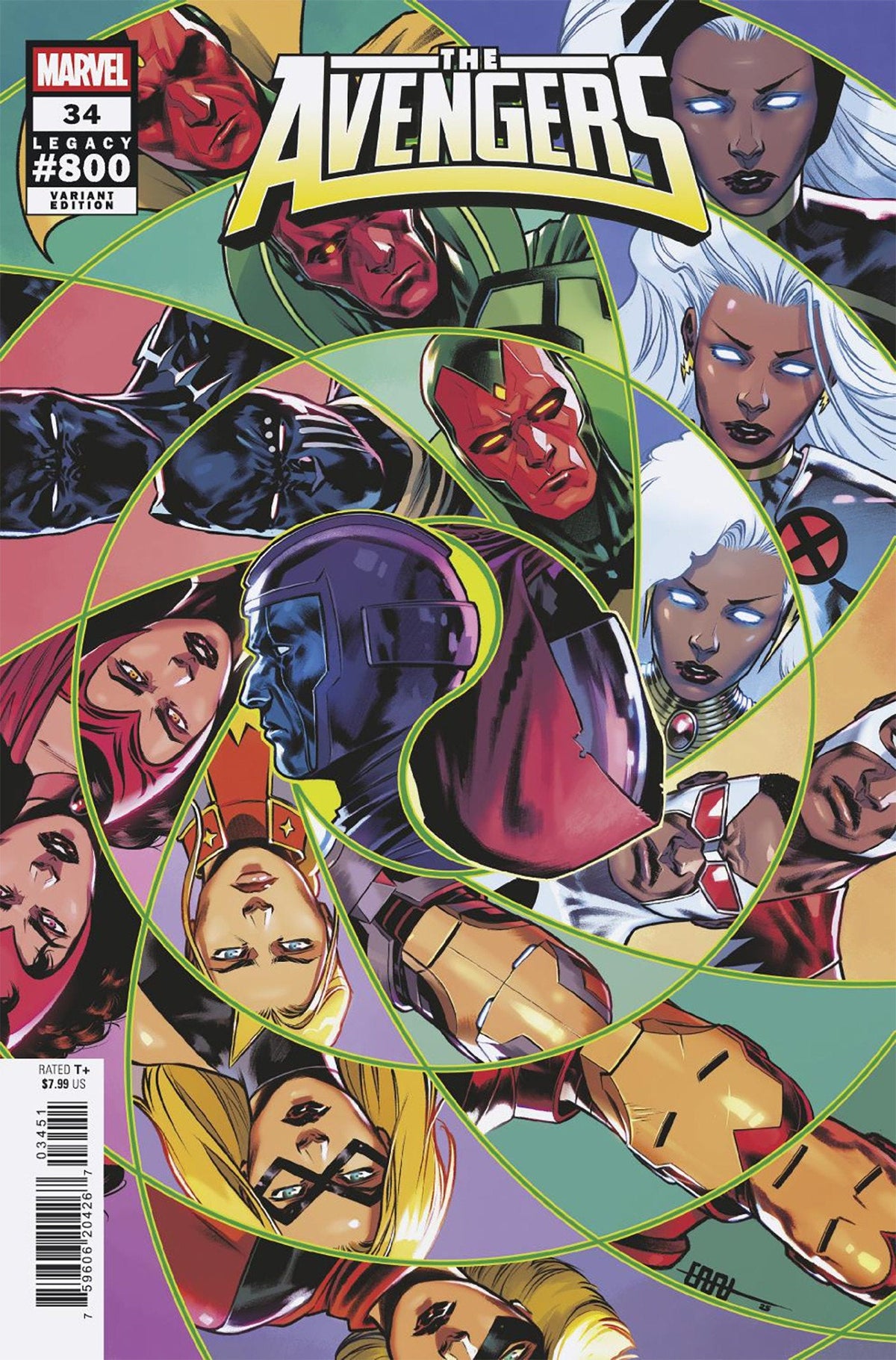 Avengers #34 Variante de Cafu