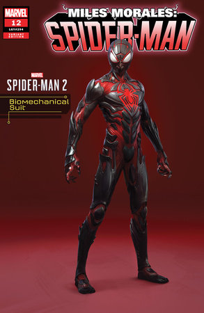 Miles Morales Spider-Man #12 D Biomechanical Suit Variant [Gw] (11/29/2023) Marvel