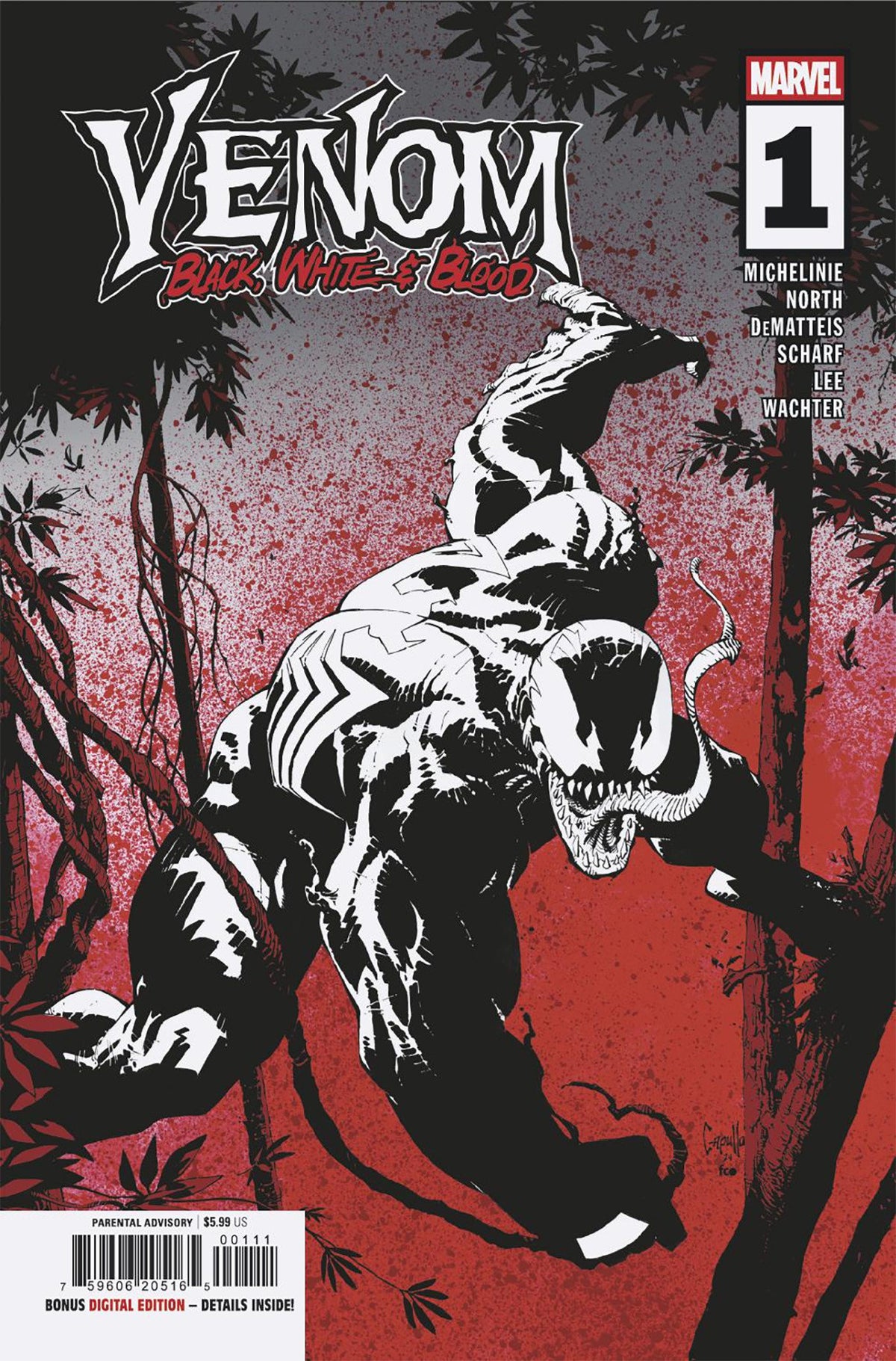 Venom: Black, White &amp; Blood #1