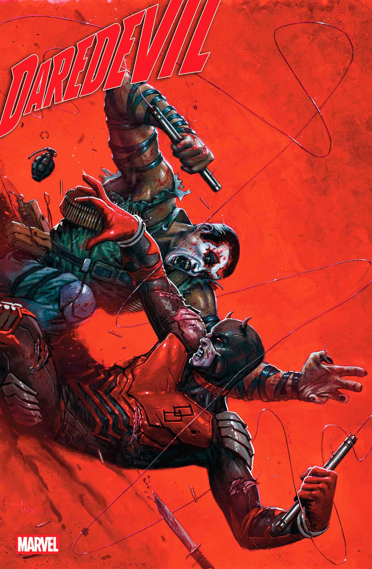 Daredevil #22 Davide Paratore Trae a los malos variante