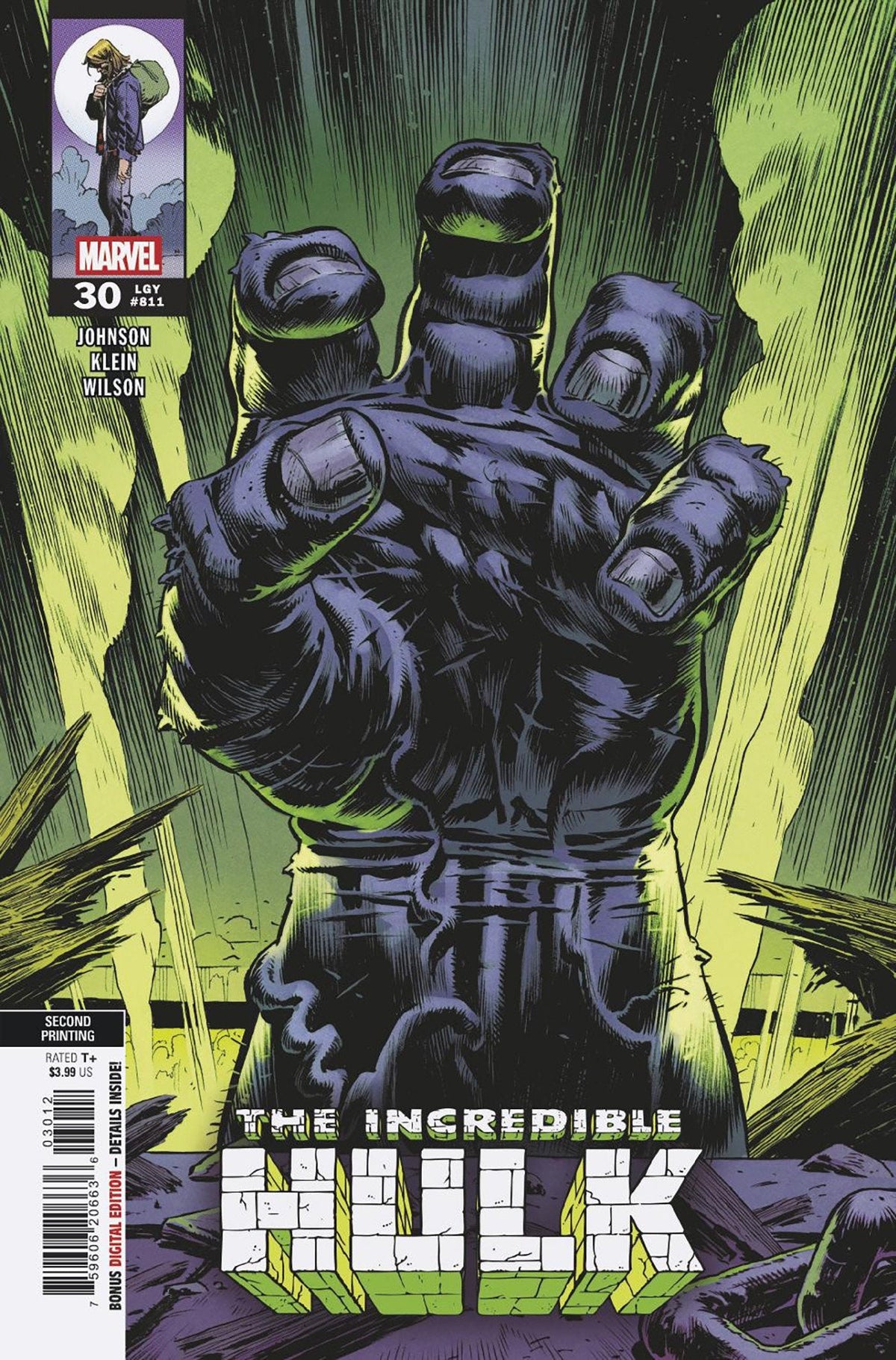Increíble Hulk #30 Nic Klein Variante de Segunda Impresión
