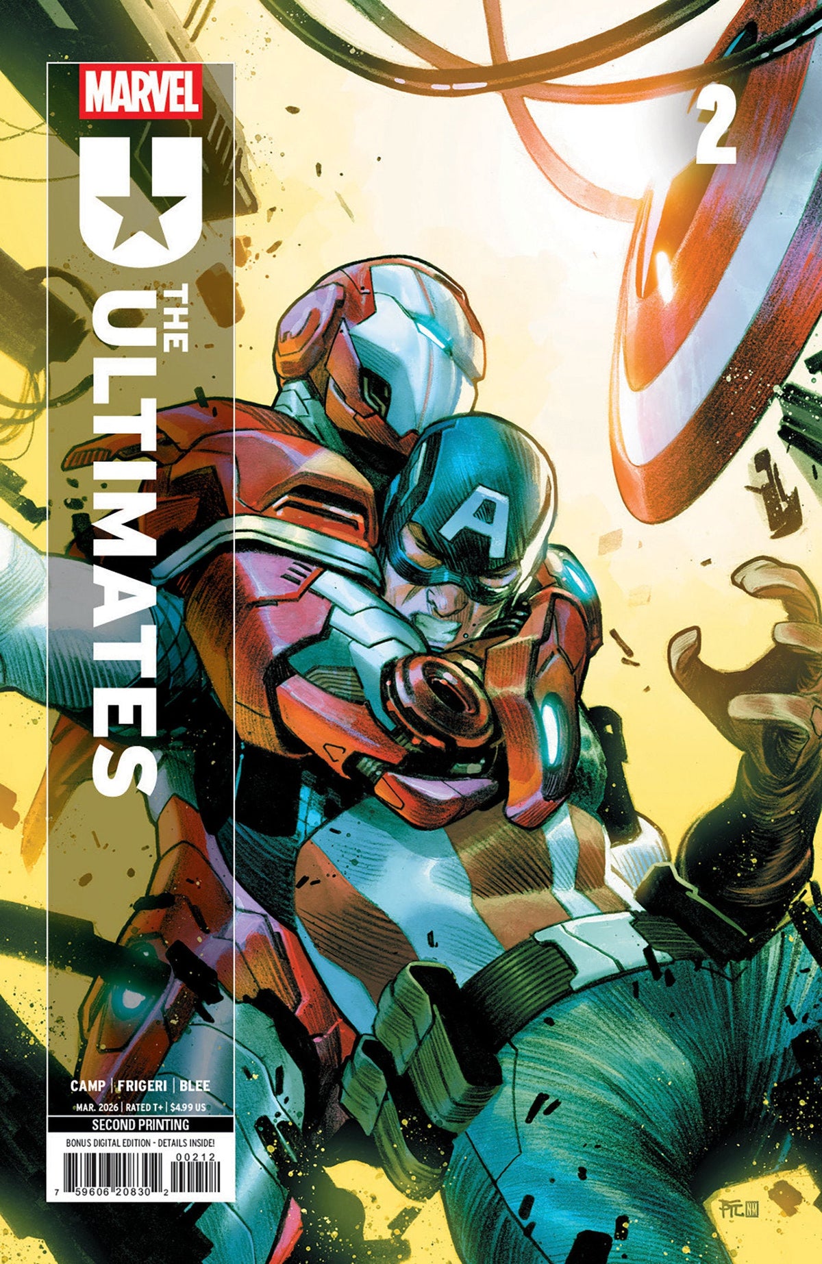 Ultimates #2 Dike Ruan Variante de Segunda Impresión