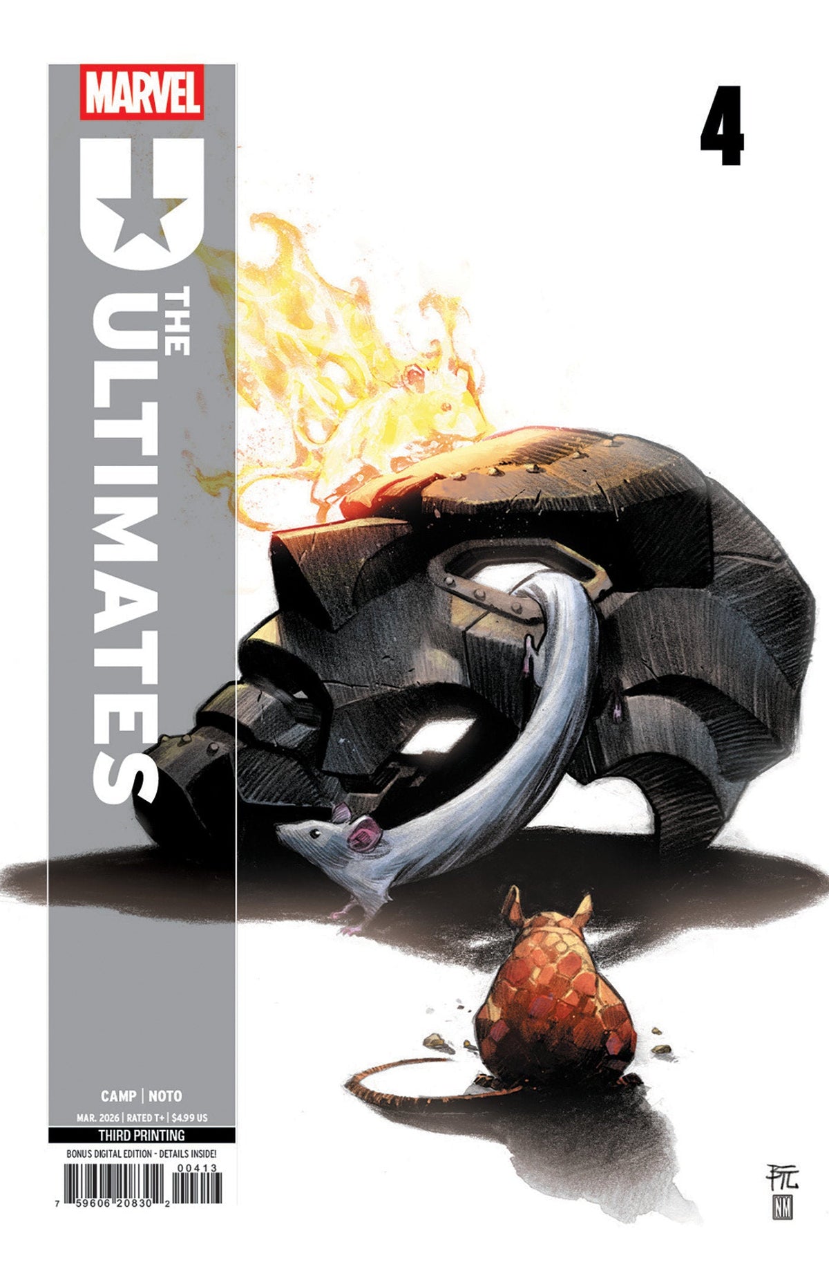 Ultimates #4 Dike Ruan 3.ª impresión, variante