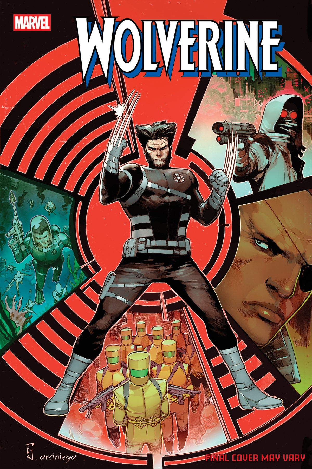 Wolverine #19 Juan Frigeri Agentes de S.H.I.E.L.D. Variante
