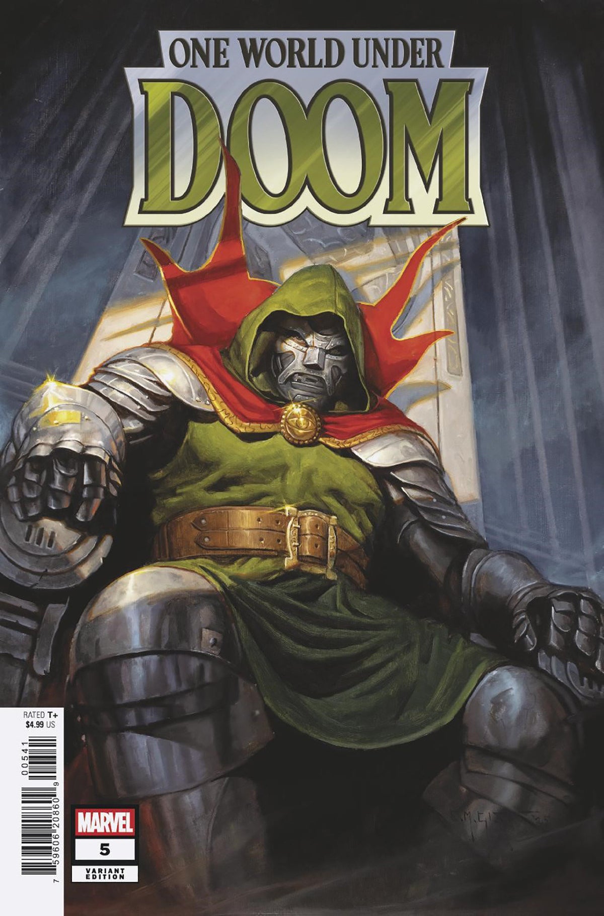 Variante EM Gist de One World Under Doom n.º 5