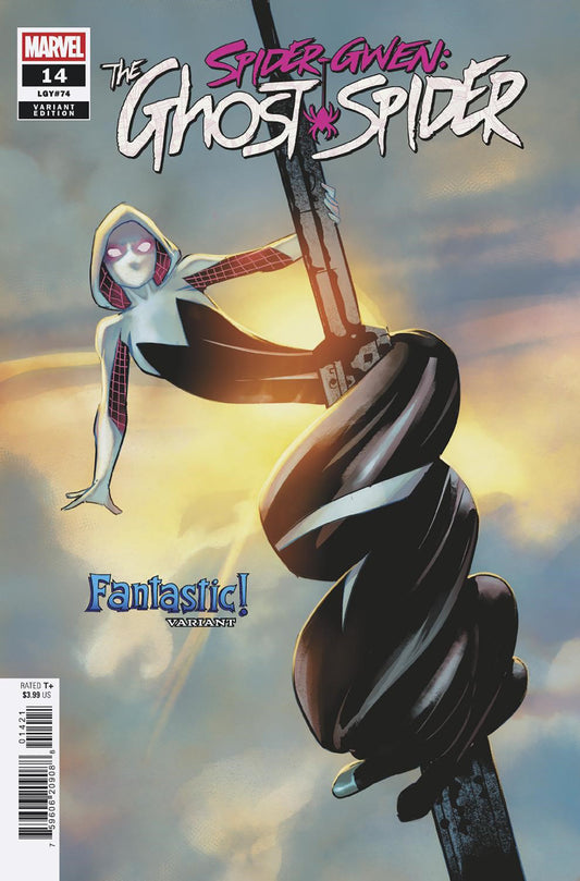 Spider-Gwen: La Araña Fantasma #14 Jan Bazaldua ¡Fantástico! Variante