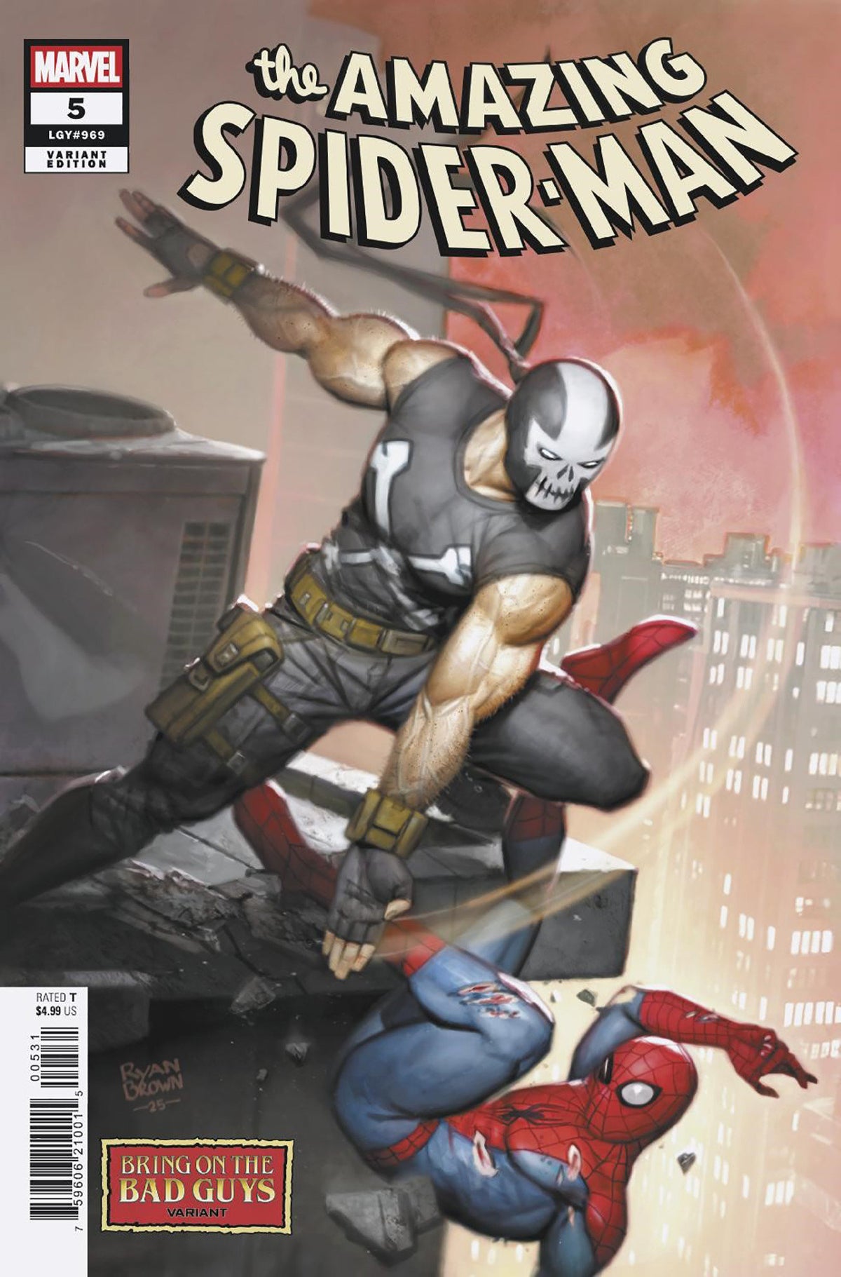 Amazing Spider-Man #5 Ryan Brown trae la variante de los malos