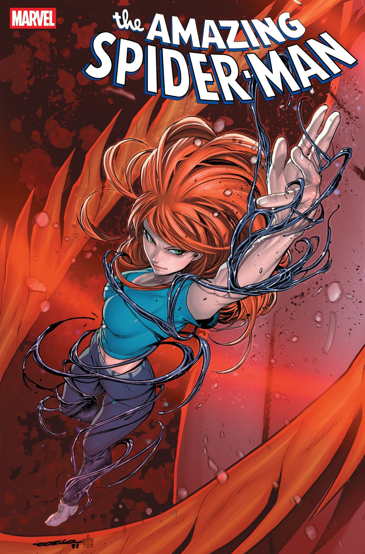 Amazing Spider-Man #26 Iban Coello Variant Conectada de 9 Partes [Ds]