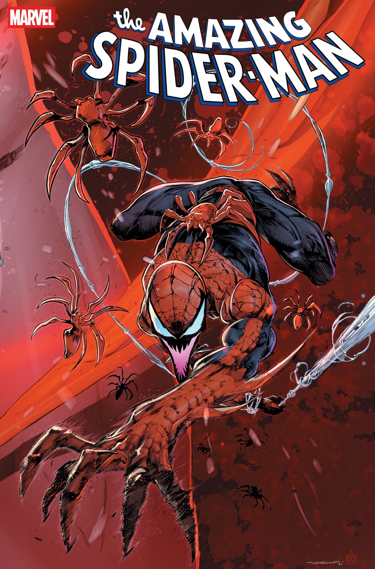 Amazing Spider-Man #27 Iban Coello Variante conectada de 9 partes [Ds]