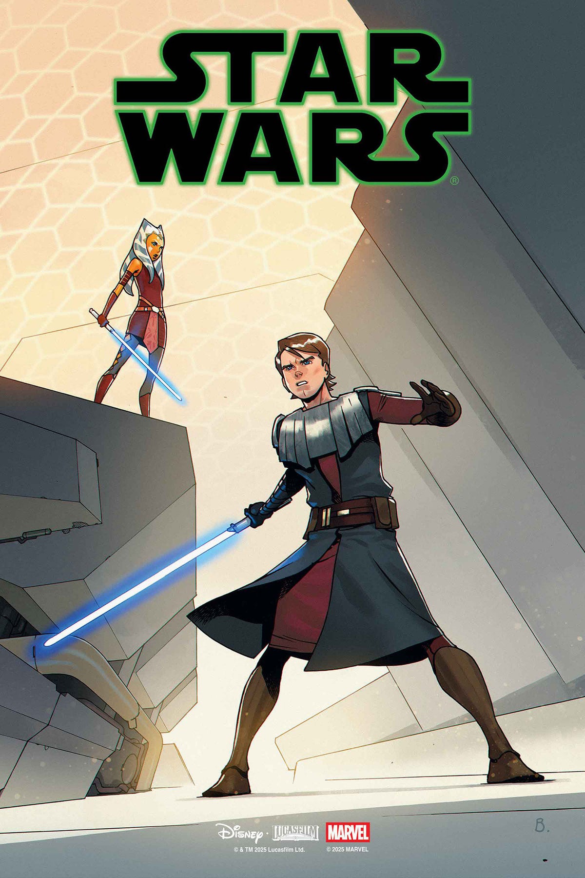 Star Wars #6 Bengal Ahsoka &amp; Anakin Jedi Knights Variant