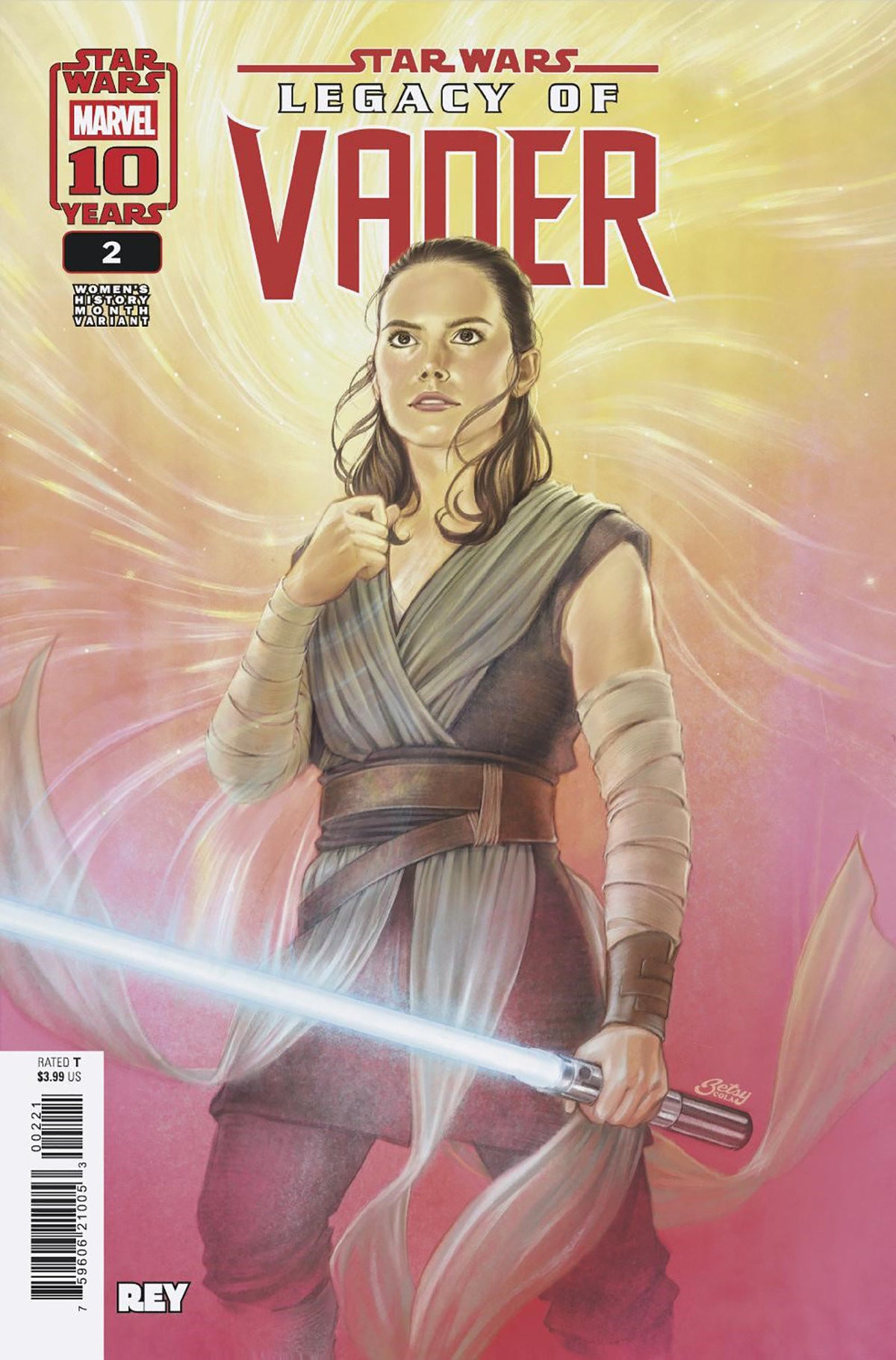Star Wars: Legacy Of Vader #2 Betsy Cola Women&#39;S History Month