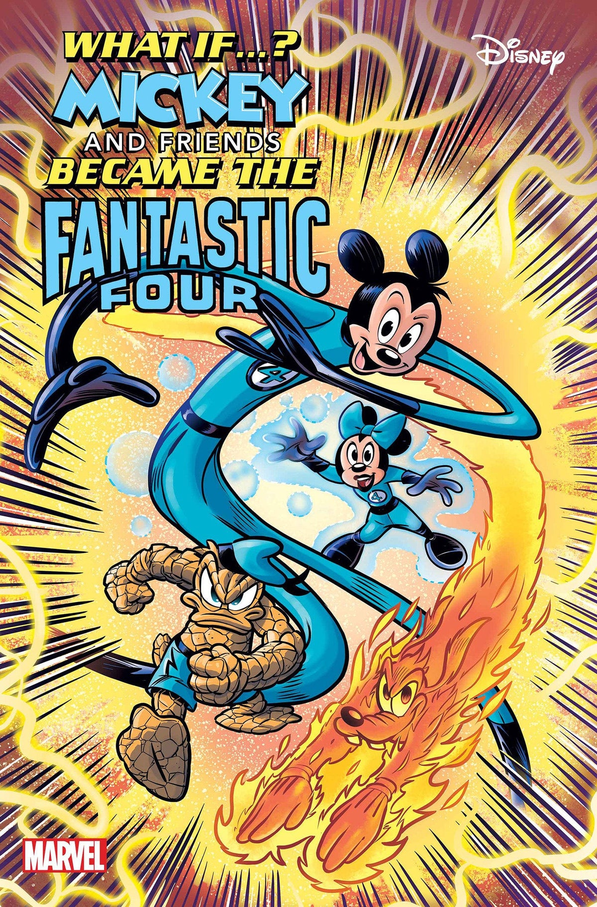 Marvel &amp; Disney: What If...? Mickey &amp; Friends Became The Fantastic Four (2025) #1