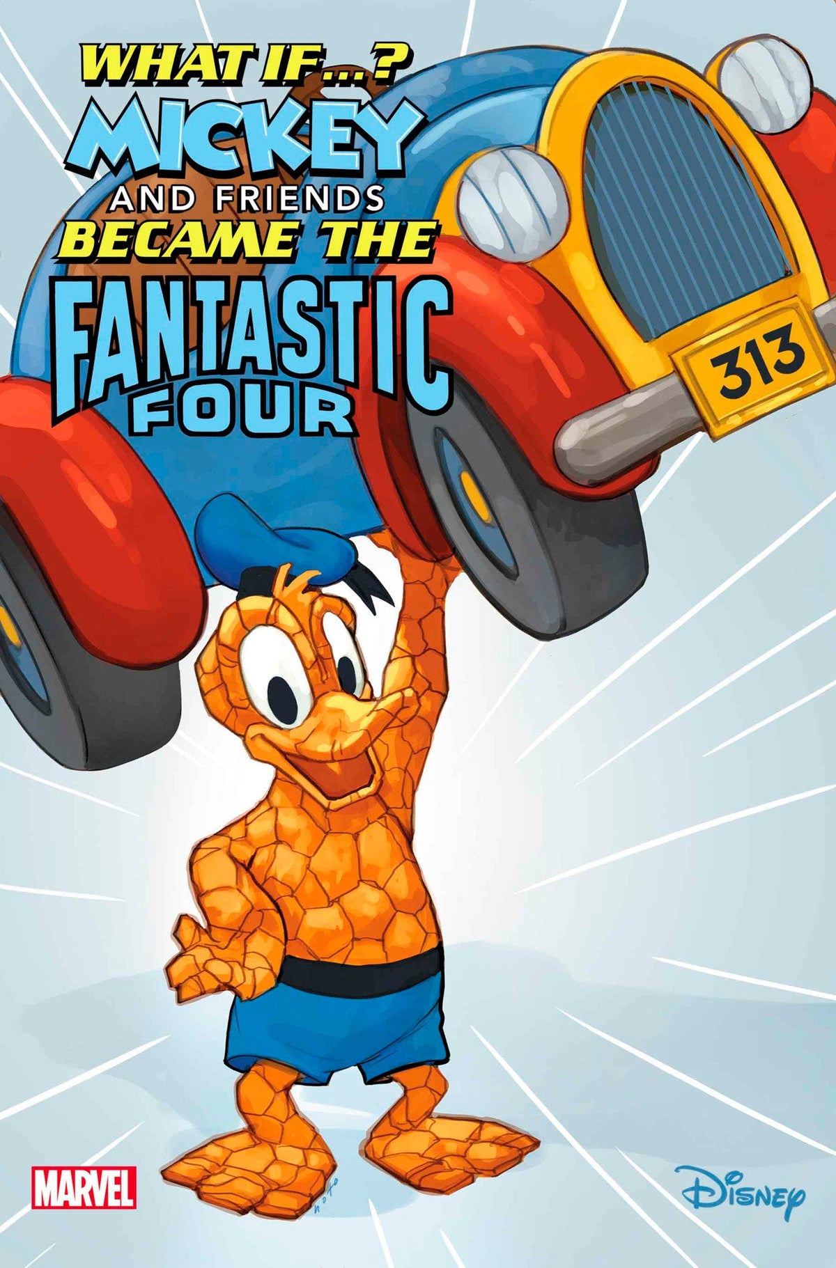 Marvel &amp; Disney: What If...? Mickey &amp; Friends Became The Fantastic Four (2025) #1C
