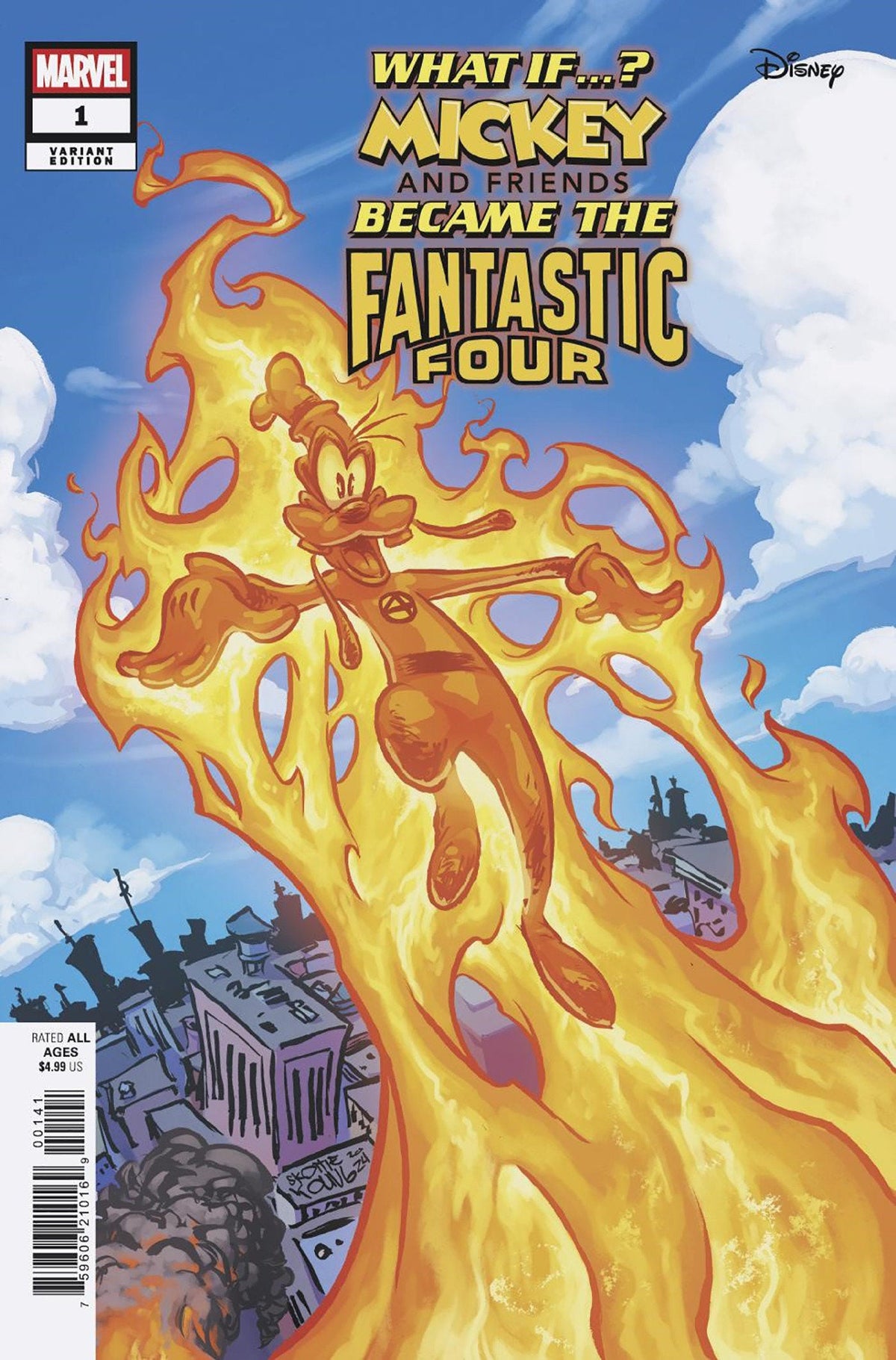 Marvel &amp; Disney: What If...? Mickey &amp; Friends Became The Fantastic Four (2025) #1D