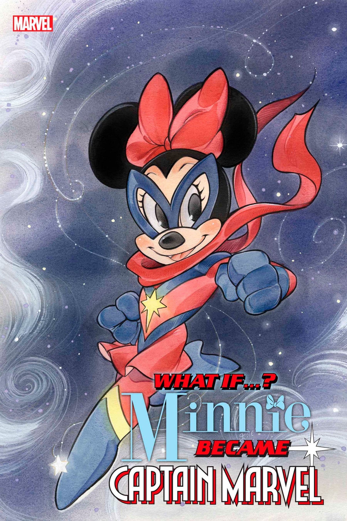 Marvel &amp; Disney: What If...? Minnie Became Captain Marvel (2025) #1B