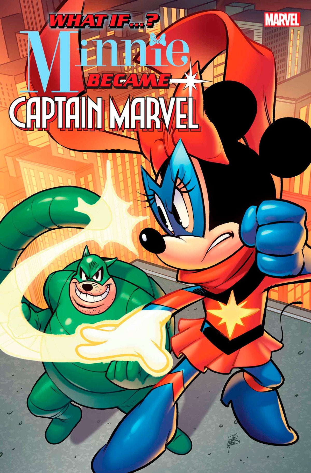 Marvel &amp; Disney: What If...? Minnie Became Captain Marvel (2025) #1E