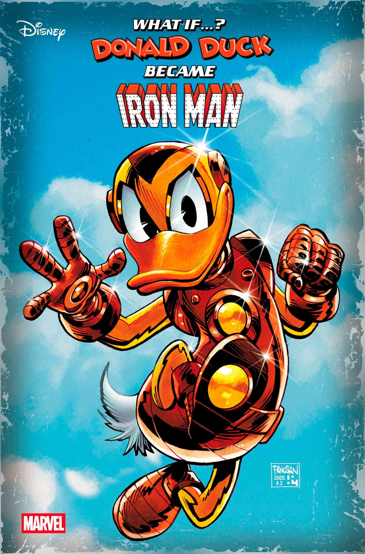 Marvel &amp; Disney: What If...? Donald Duck Became Iron Man #1 Dan Panosian Variant