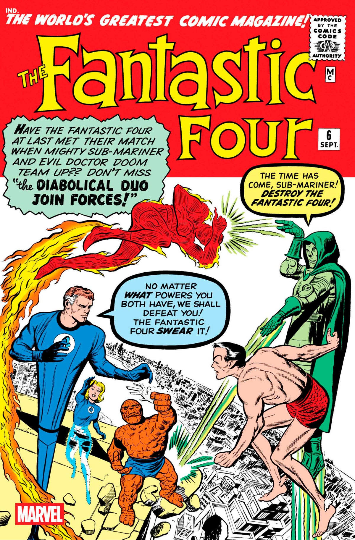 Edición facsímil de Los Cuatro Fantásticos n.º 6