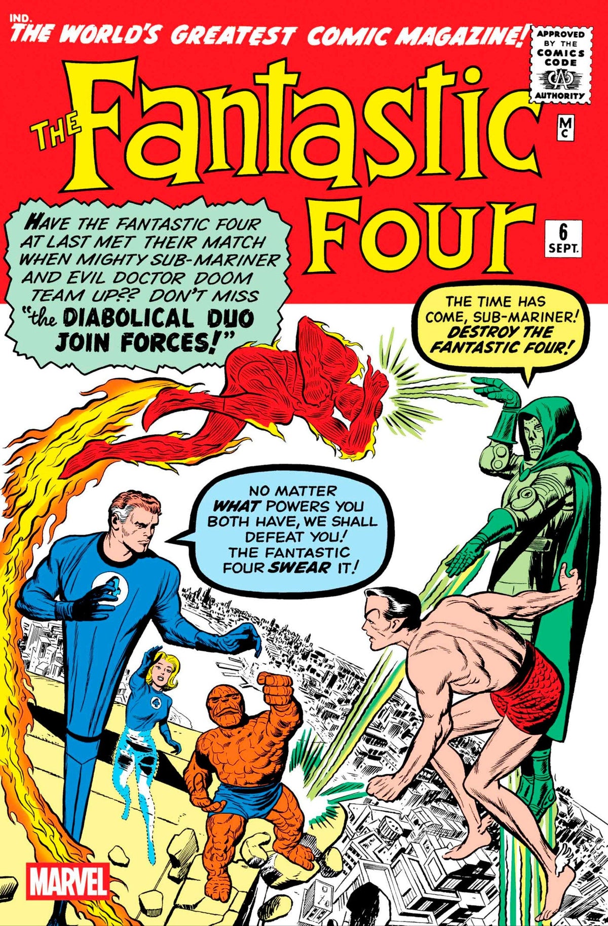 Fantastic Four (1961) #6 Facsimile Edition