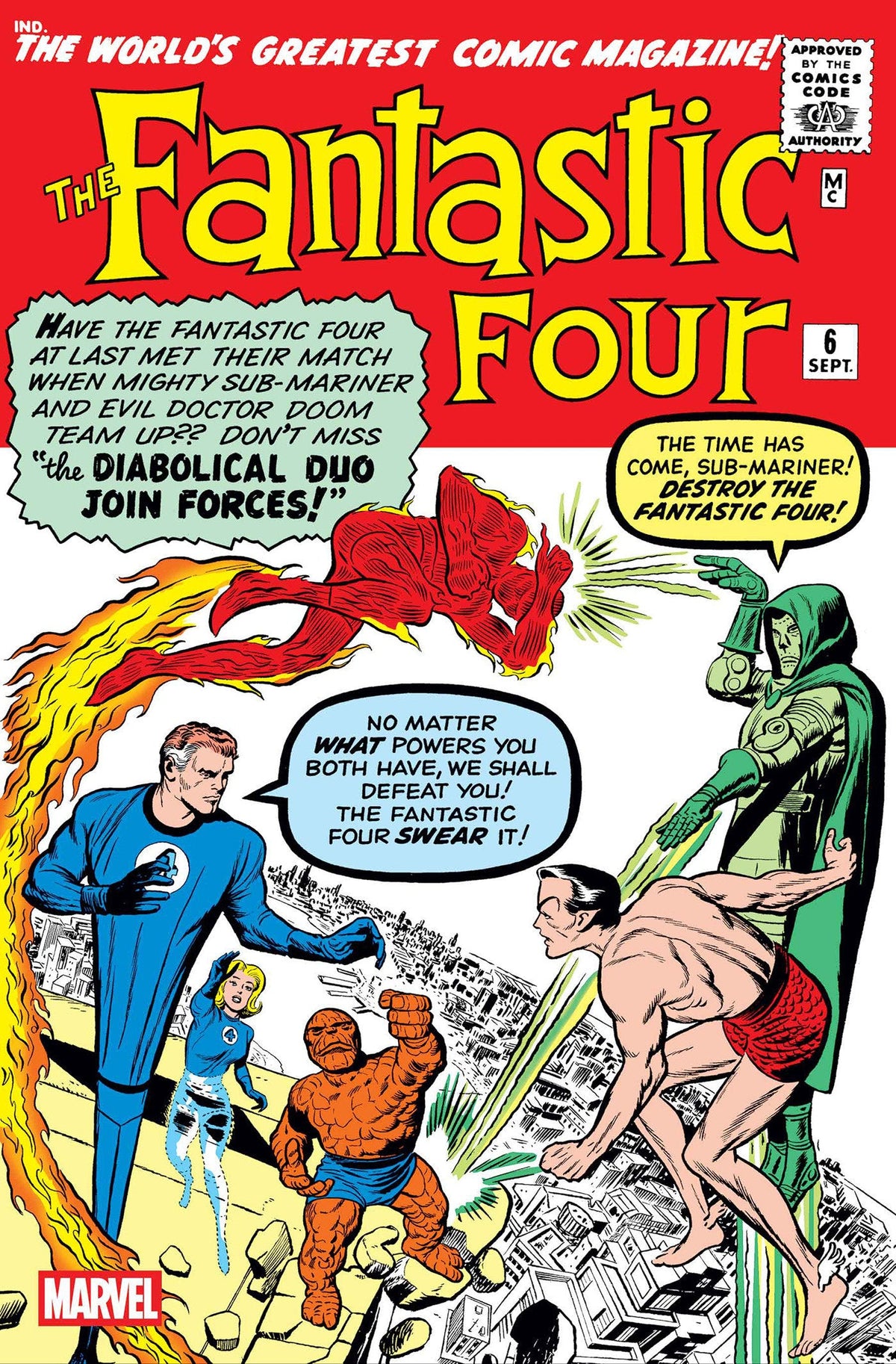 Fantastic Four (1961) #6B Facsimile Edition