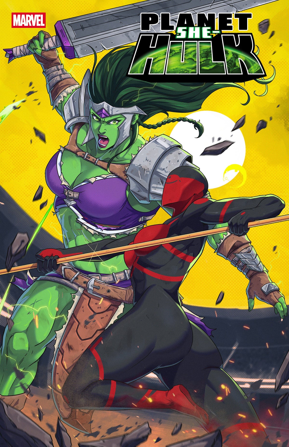 Planeta She-Hulk #3 Portada Variante de Paco Medina