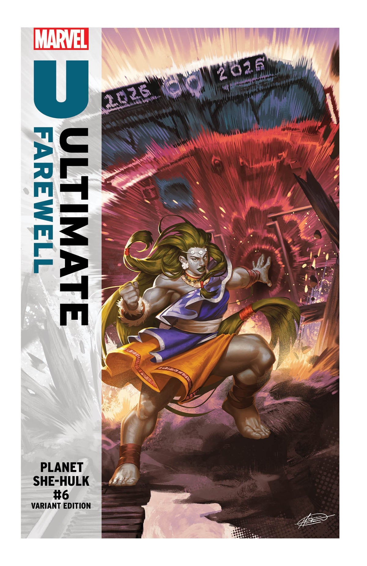 Planeta She-Hulk #6 Mateus Manhanini Variante de Despedida Definitiva