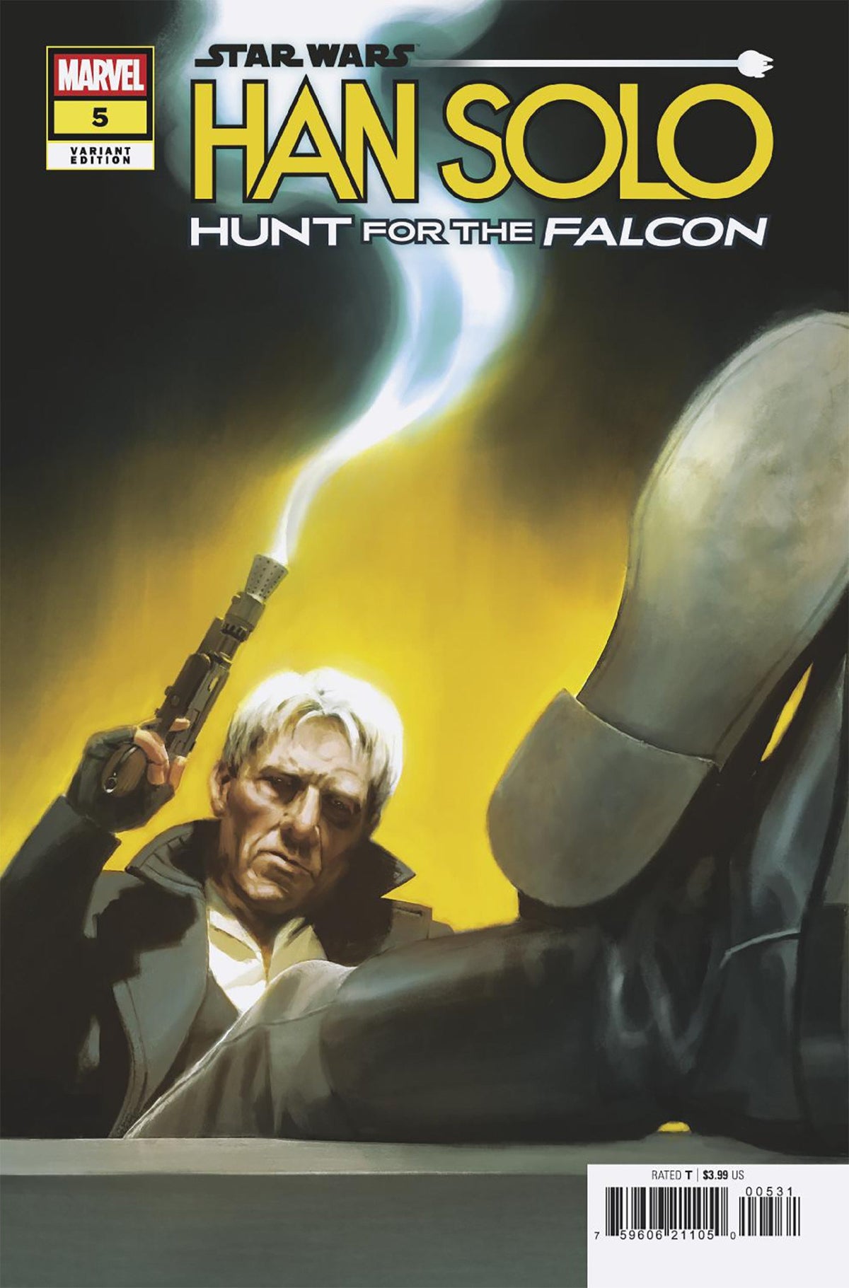 Star Wars: Han Solo   Hunt For The Falcon #5 Miguel Mercado Variant