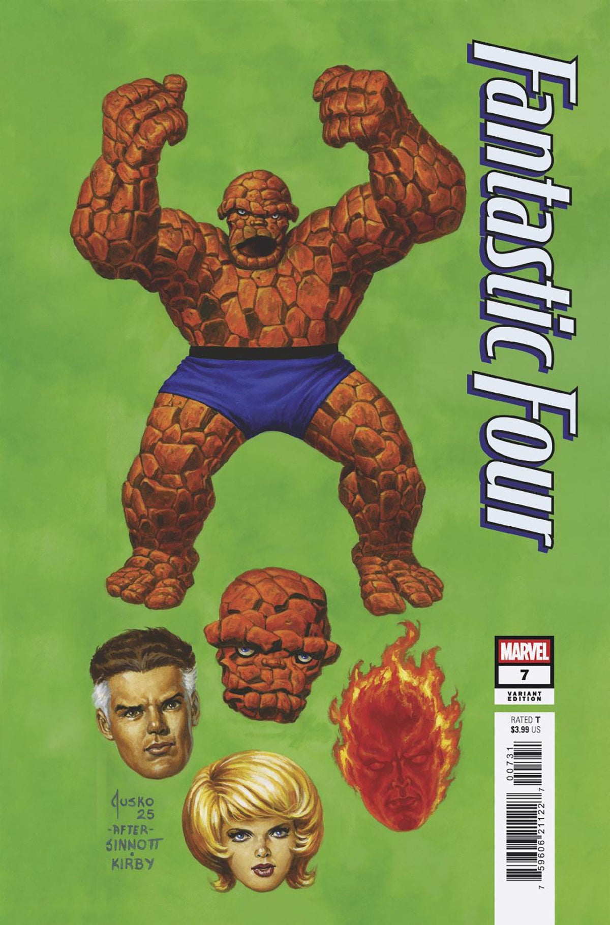 Fantastic Four #7 Joe Jusko Variant