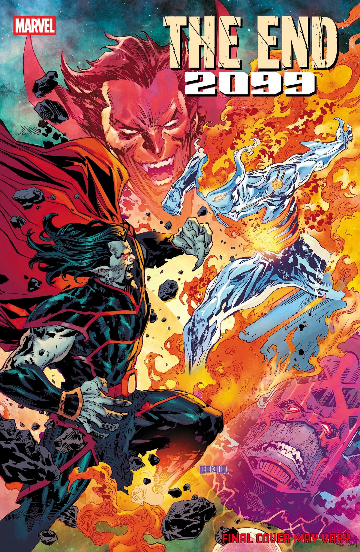 The End 2099 #5 Ken Lashley Battle Variación