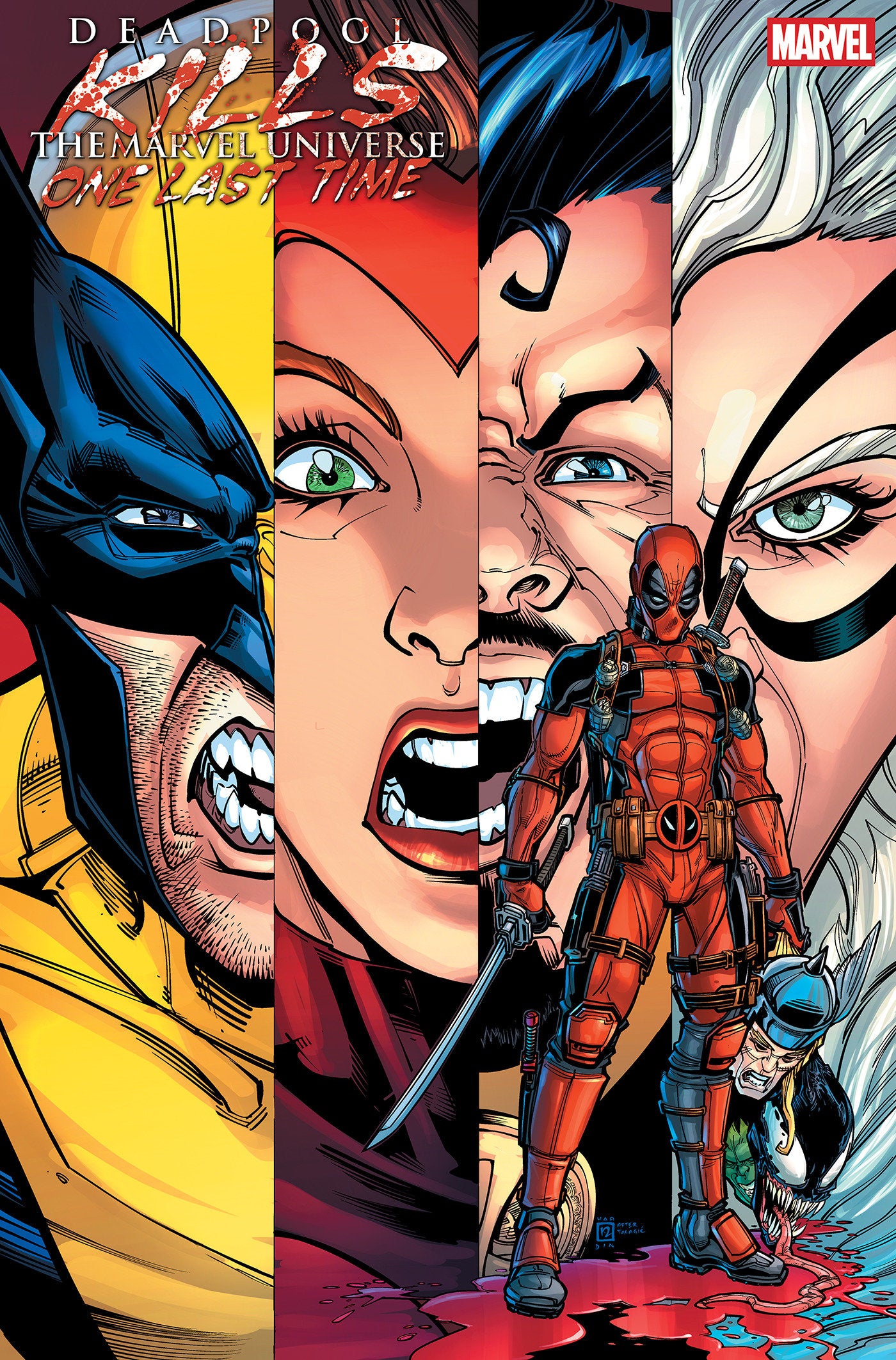 Deadpool mata al Universo Marvel por última vez #1 Variante de homenaje a Chad Hardin