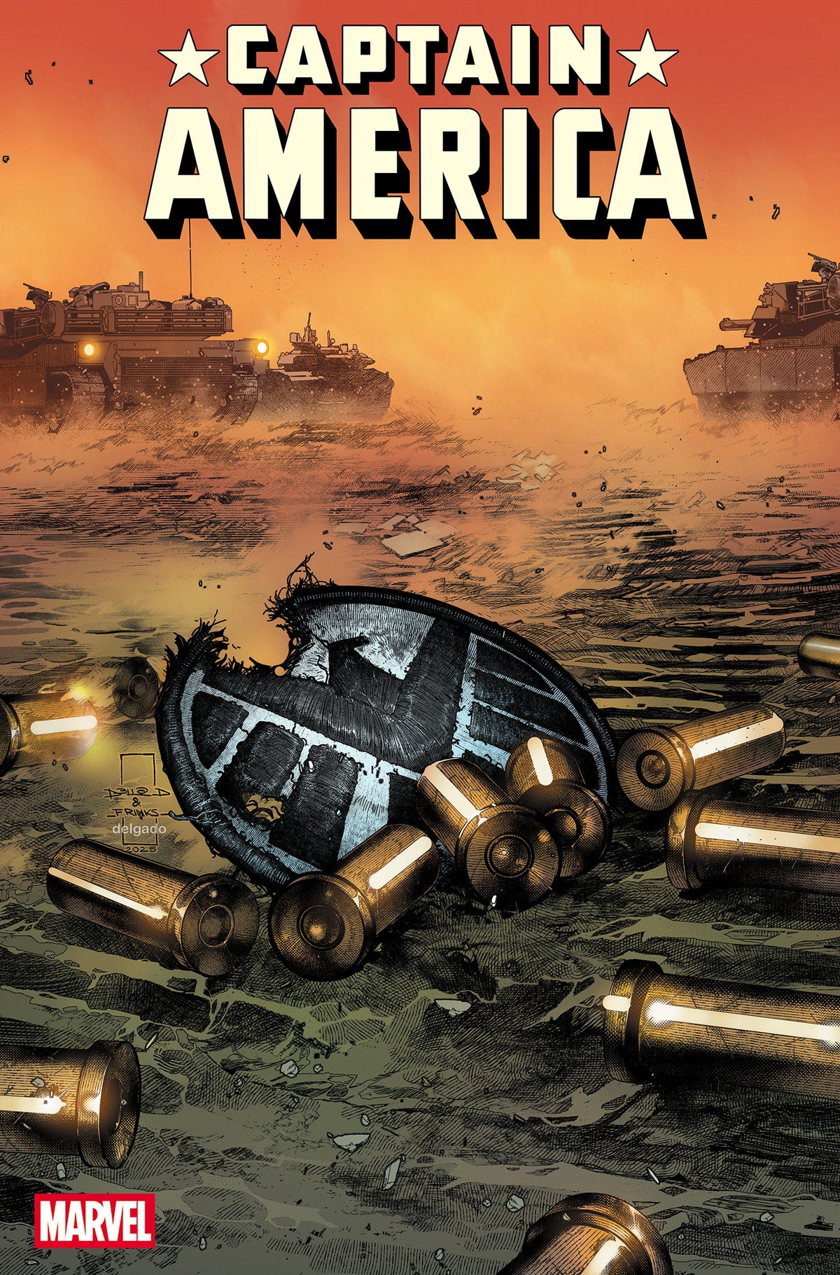 Captain America #6 Diazalpizar Return Of S.H.I.E.L.D. Variant